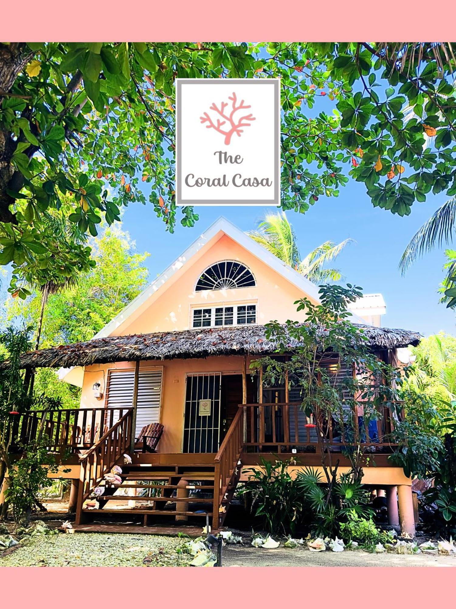 Vila The Coral Casa Caye Caulker Exteriér fotografie